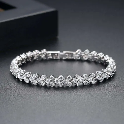 Luxury Roman Crystal Bracelet 